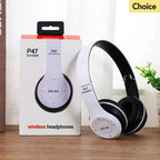 P47 Stereo Wireless Bluetooth Headset