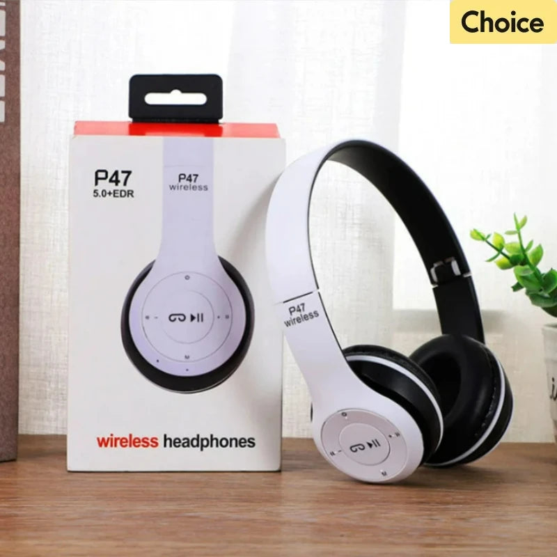 P47 Stereo Wireless Bluetooth Headset