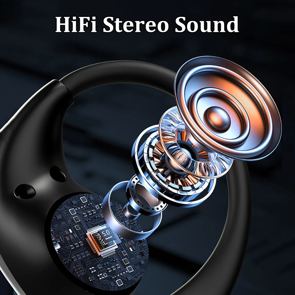 Bluetooth 5.4 Ear Hook Earphones