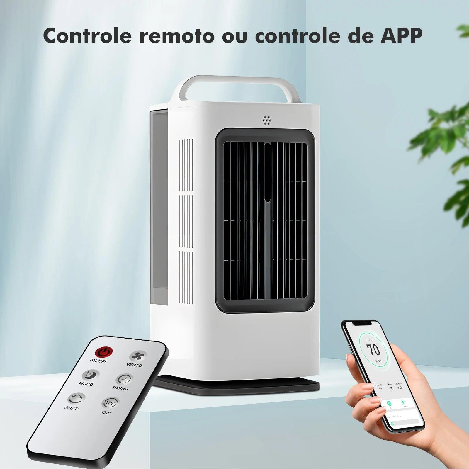 Climatizador de Mesa Portátil / Ar Condicionado Portátil