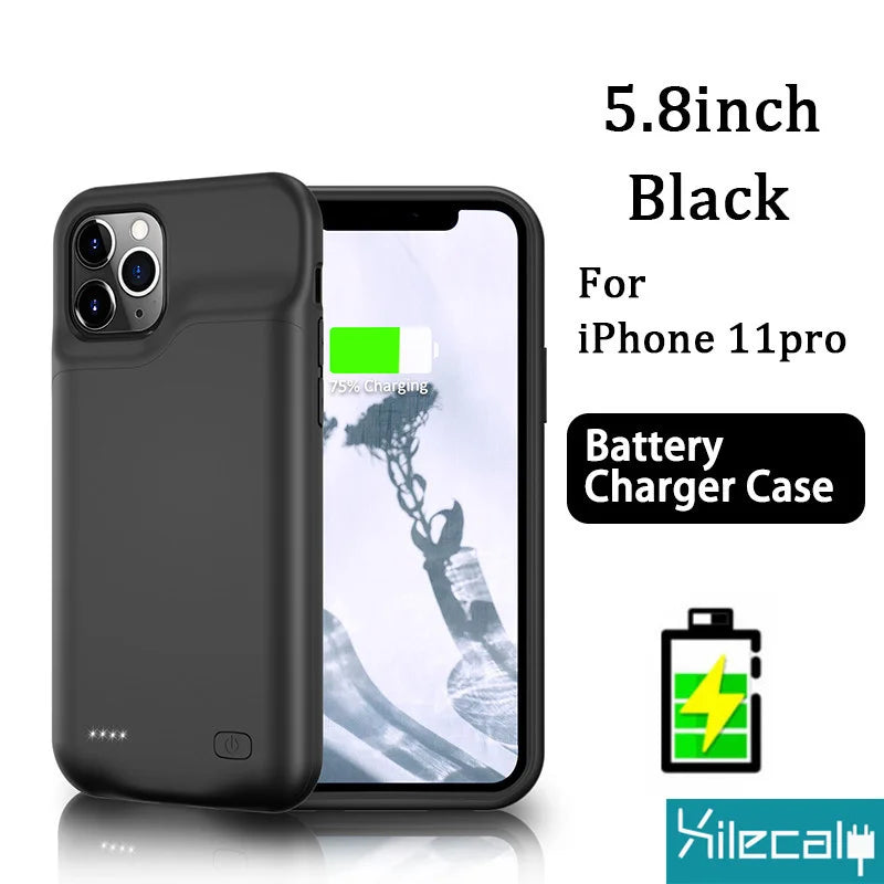 Xilecaly Battery Case – Power Bank Charging Case for iPhone