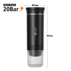 Portable 3-in-1 Wireless Espresso Coffee Maker